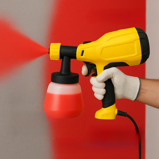 Pistola Eléctrica de Pintura a Presión - Acabado Profesional